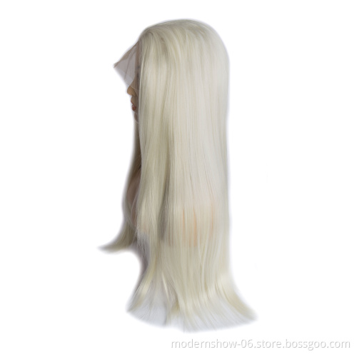 Wholesale curly / body wave / straight / water wave heat resistant high quality lace front synthetic hair wigs for black women